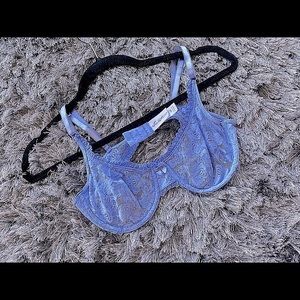 Baby Blue Lace Bra